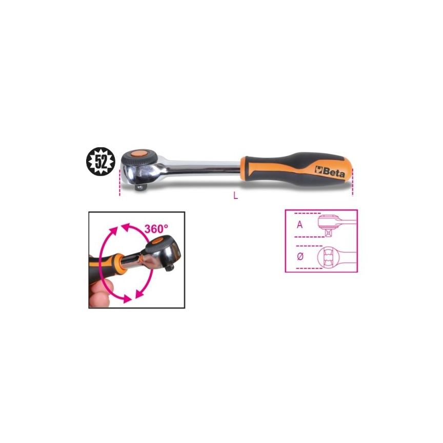 ROQUETE REVERSIVEL ROTATIVO    920/58