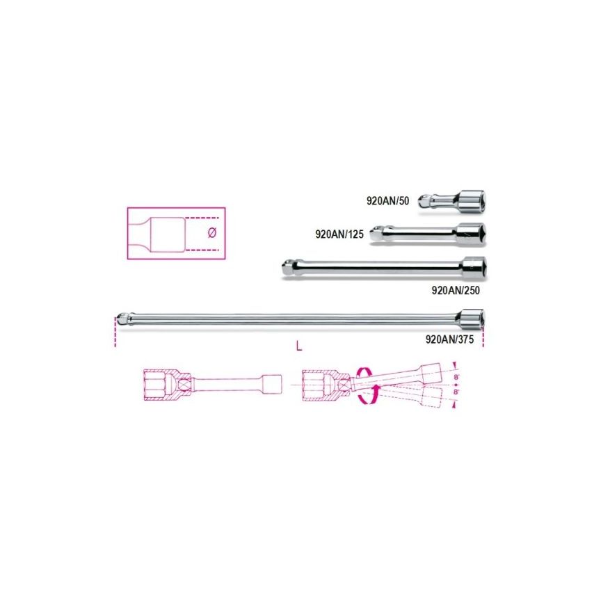 EXTENCAO ROTAT       920AN/125