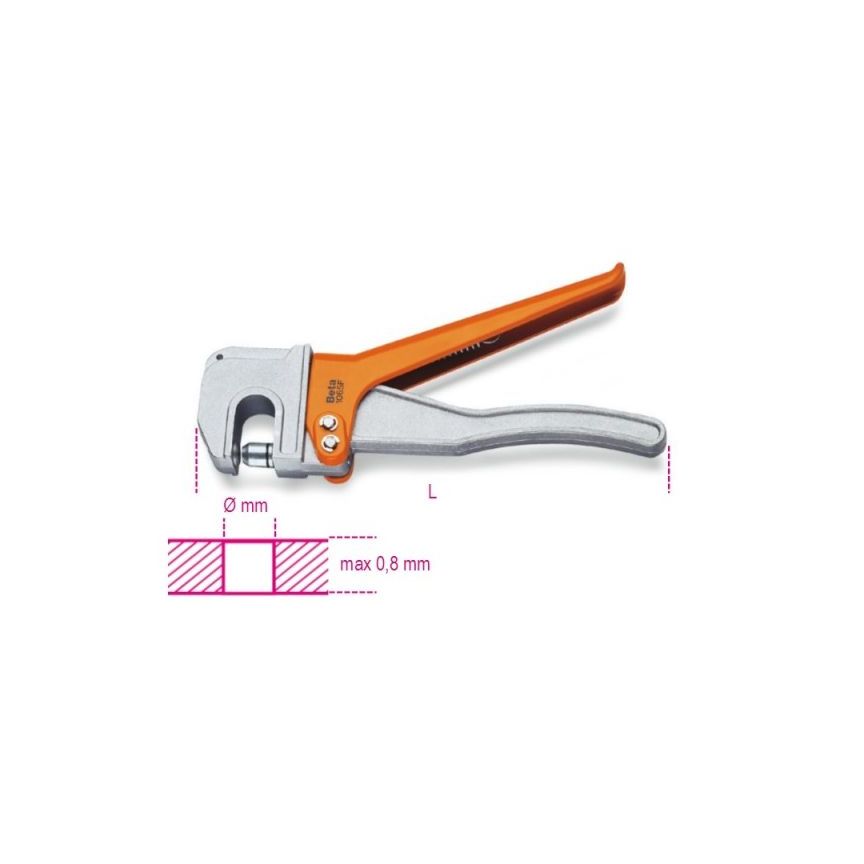 ALICATE FURAR CHAPA   6    1065F