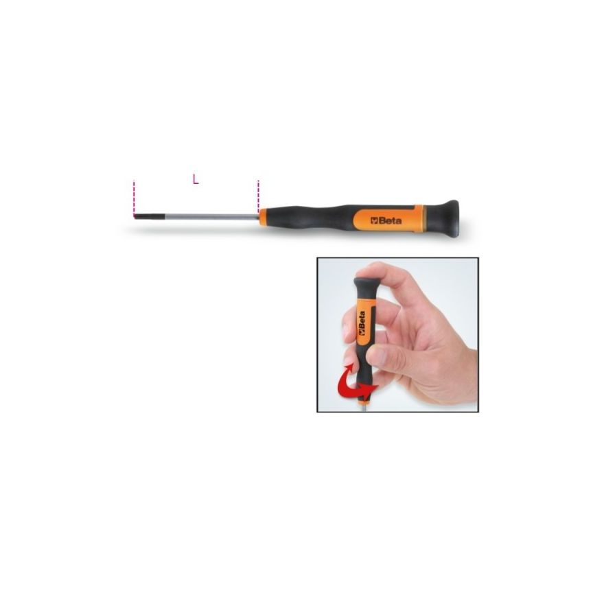 MICRO CHAVE MACHO-HEXAGONAL       1.3  1257ES