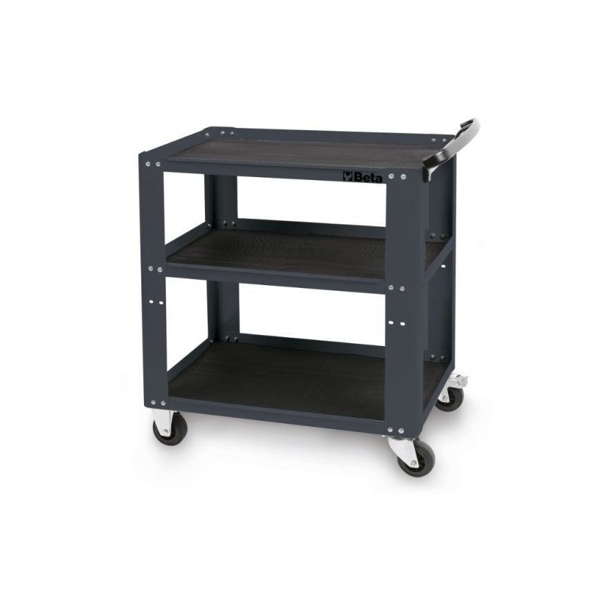 CARRO 3 PRATELEIRAS                    C51 - CINZA