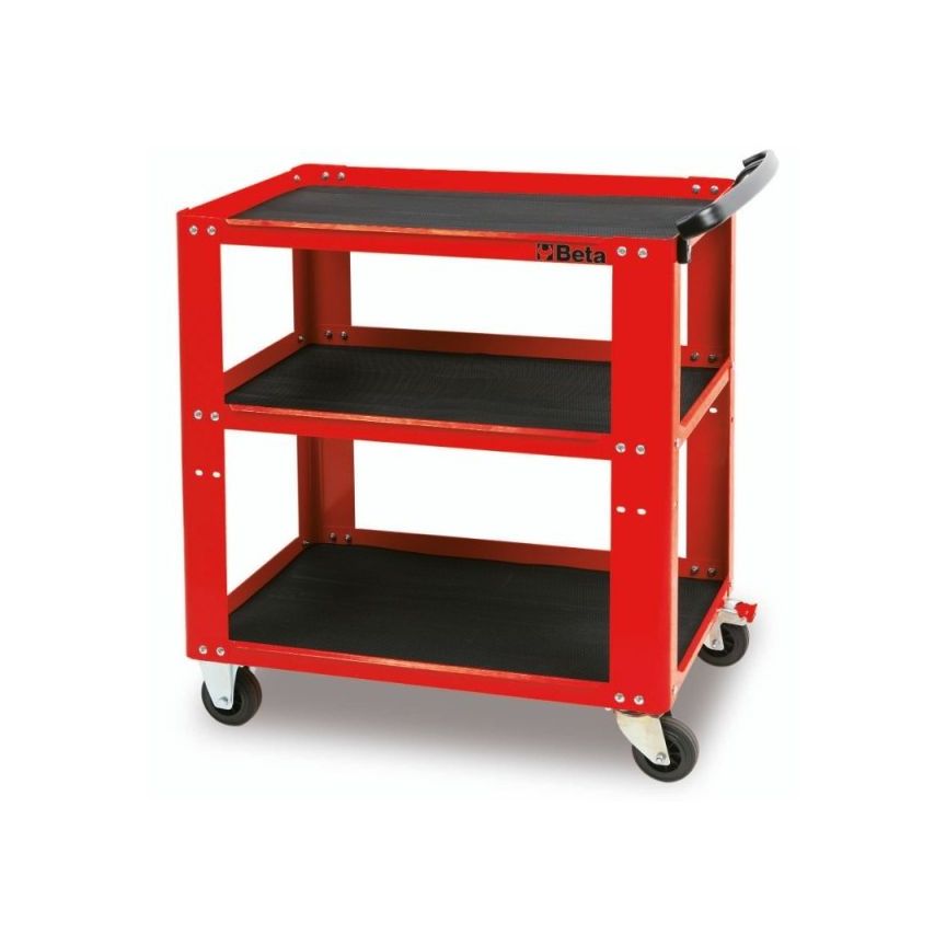 CARRO 3 PRATELEIRAS                    C51 - VERMELHO