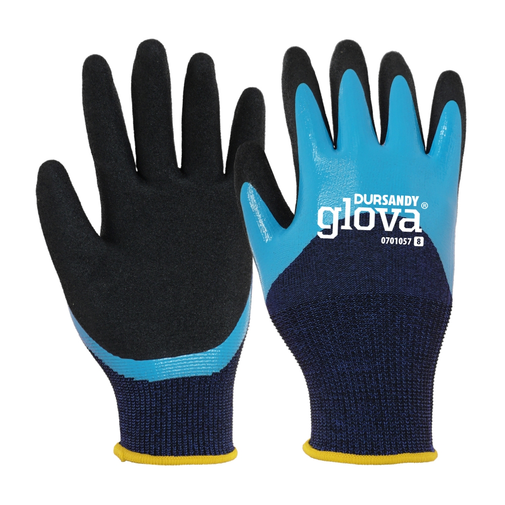LUVA NYLON C/ RECOBRIMENTO NITRILO FOAM 3/4 0701057-10