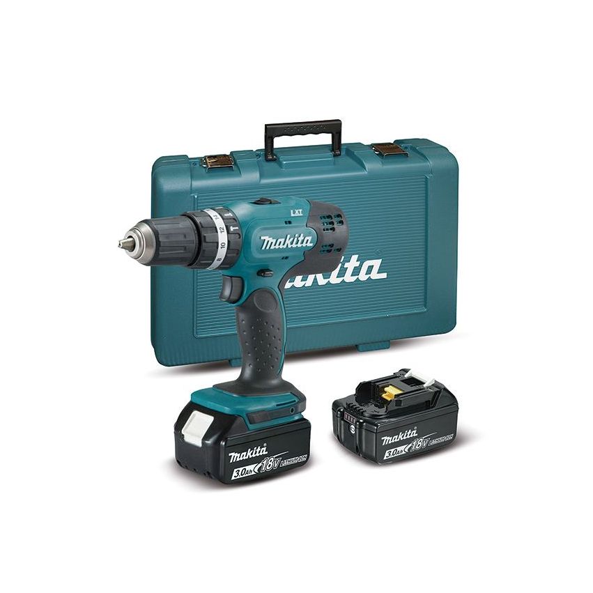 BERBEQUIM/APARAF C/PERCUS 2x18V 3.0Ah   DHP 453RFE