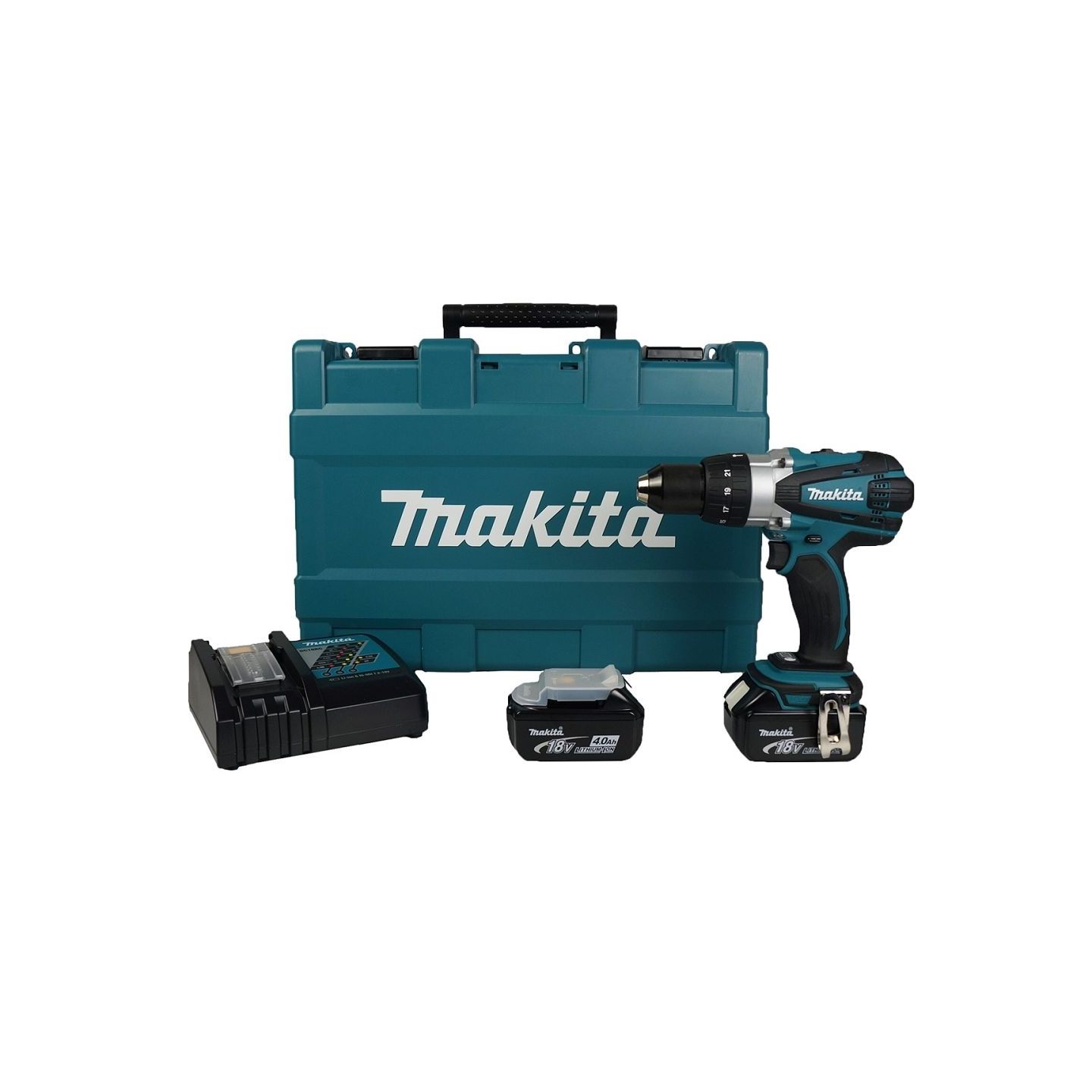 BERBEQUIM/APARAF C/PERCUS 2x18V 4.0Ah   DHP 458RME