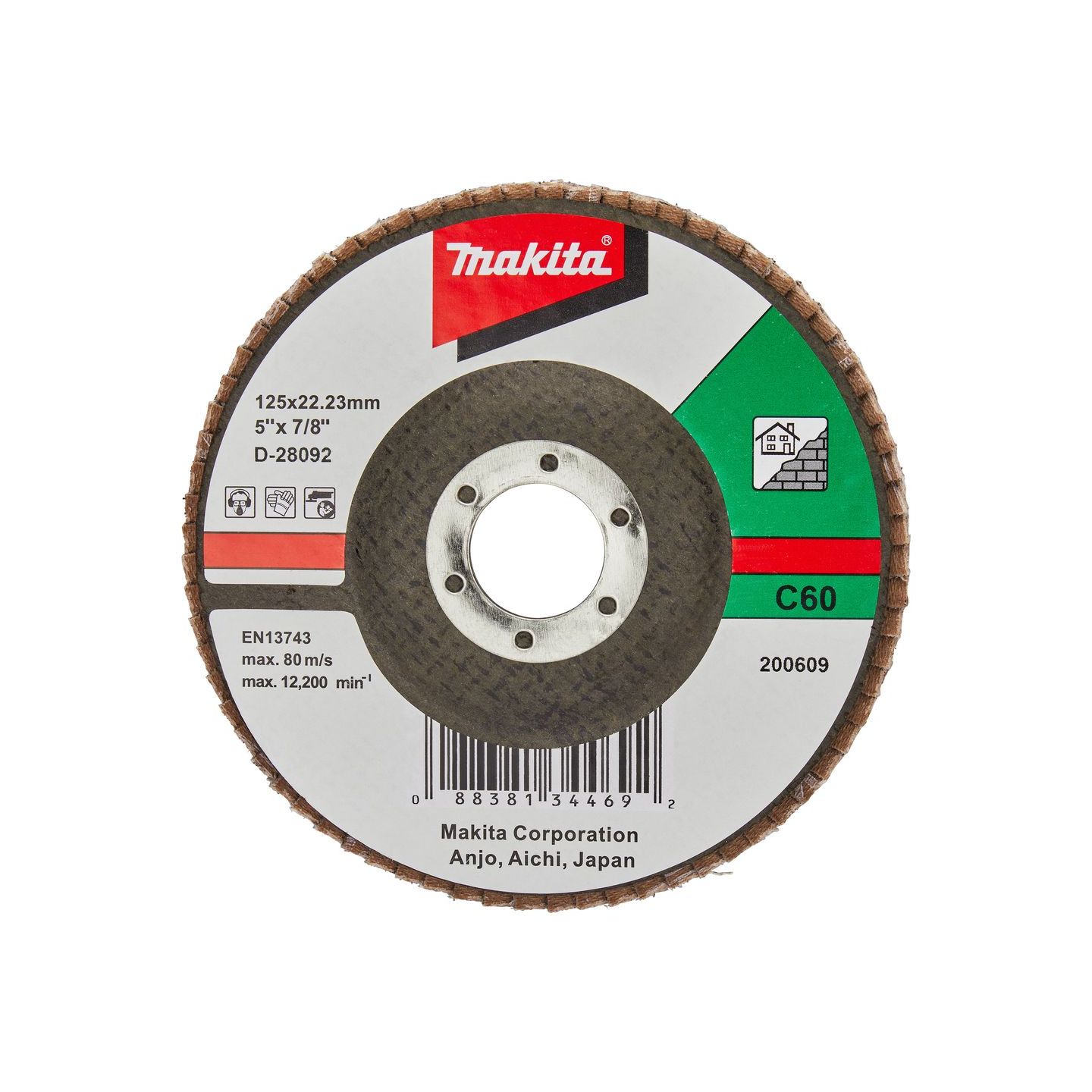 DISCO LAMELADO p/PEDRA    125 - 60     D-28092