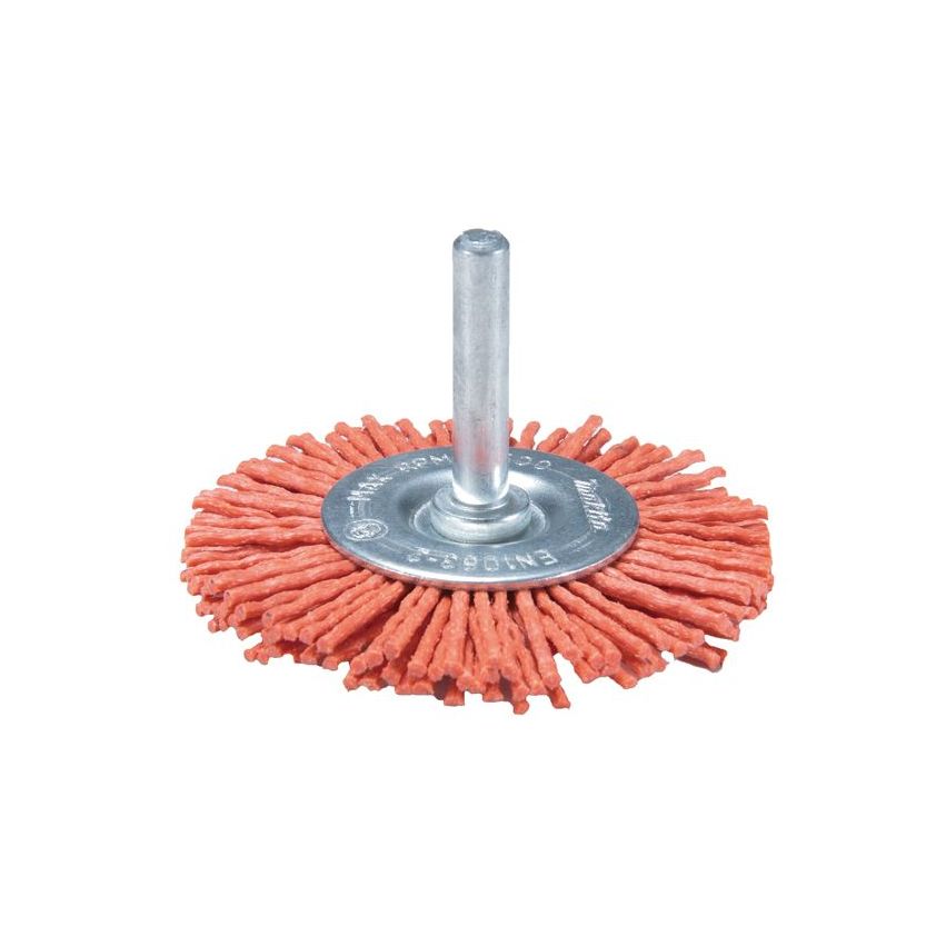 ESCOVA NYLON  c/PERNO 6   D063 GRÃO 80    D-45587